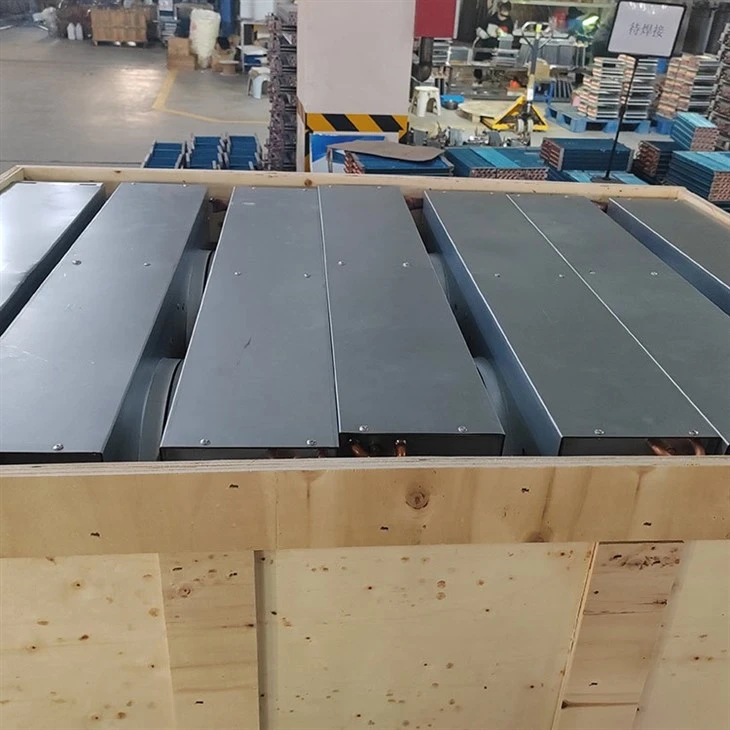 Copper Tube Aluminum Fin Refrigeration Equipment Condenser